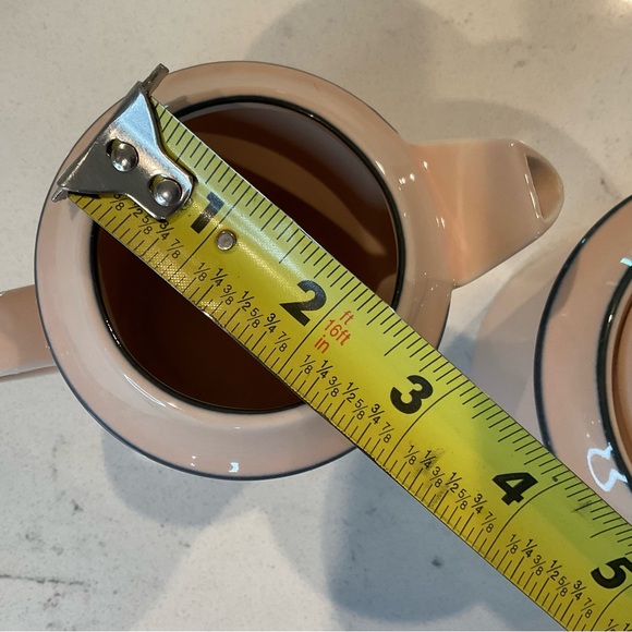 Studio Nova Neapolitan Opal Creamer & Sugar Set Japan Pale Pink & Blue Trim - Picture 9 of 11